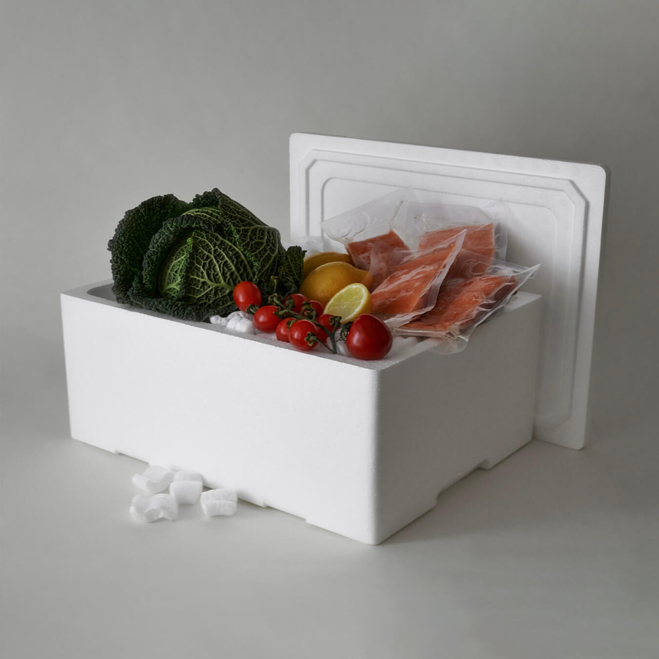 XL polystyrene Box, 5 kg Capacity